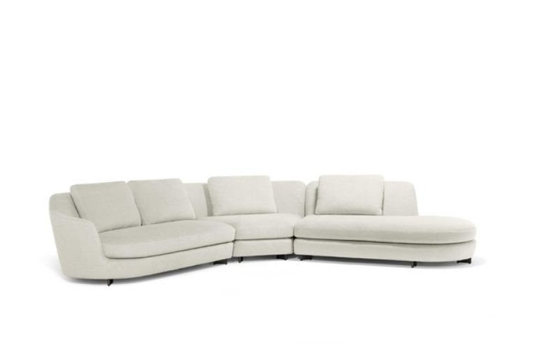 Divan modular Universe inspirat de Poltrona Frau realizat din lemn masiv la atelierul Tapiteria Todiresti