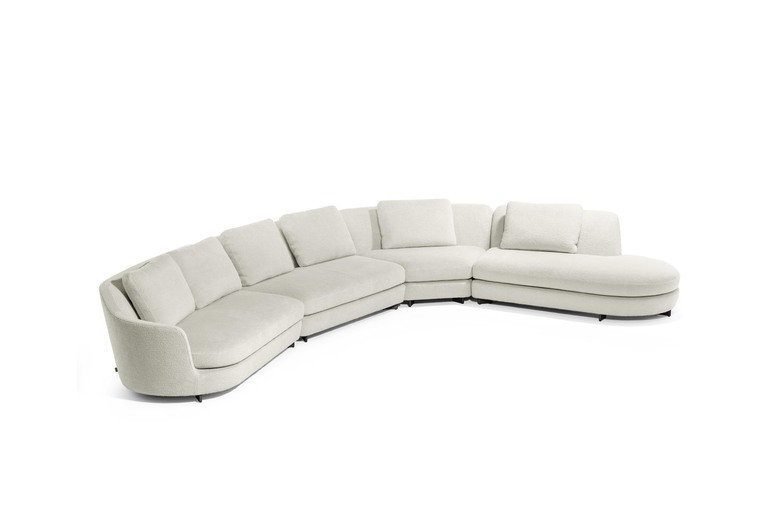 Divan modular Universe inspirat de Poltrona Frau realizat din lemn masiv la atelierul Tapiteria Todiresti